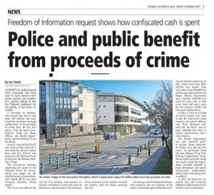 proceeeds of crime jep report